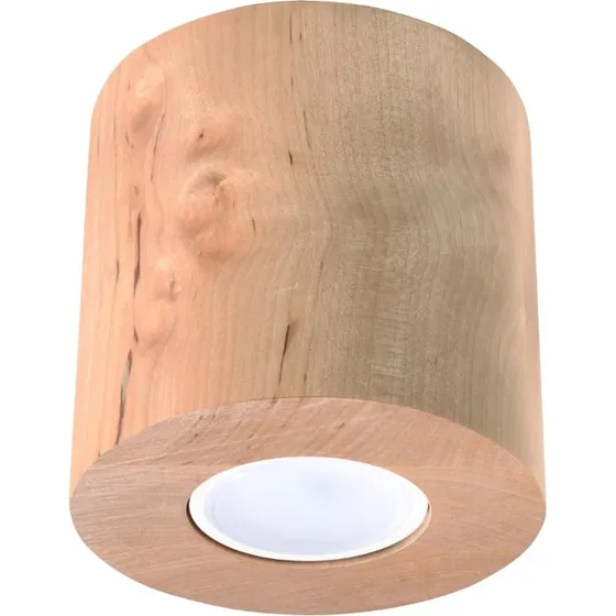 ORBIS Loftslampe i naturtræ, skandinavisk design