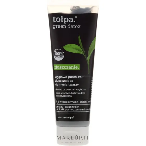 Tołpa Grøn Detox eksfolierende rensepasta 125 ml