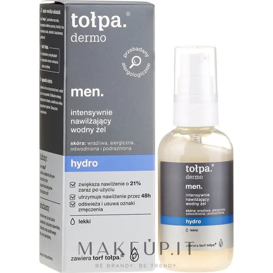 Tołpa Dermo Hydro Intense Fugtighedsgel til mænd 75ml
