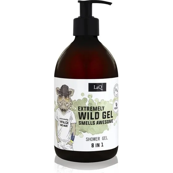 LaQ Forest Boar Shower Gel 8 i 1 - 500 ml