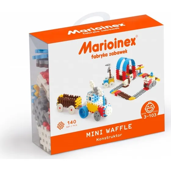 Marioinex Mini Waffle byggesæt - 140 dele (4+)