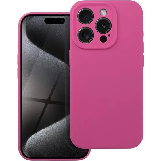 iPhone 16 Pro Max Silikonecover 2mm - Lyserød