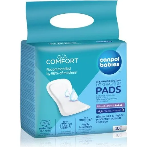 Canpol babies Postpartum Pads Natabsorberende 10 stk