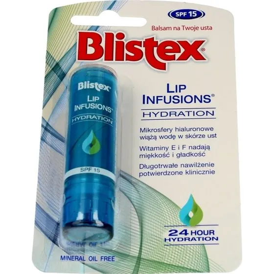 Blistex Lip Infusions Moisturizing Lip Balm SPF15, 3.7g
