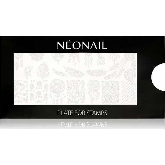 NEONAIL Stempelpladestencil til negle type 04