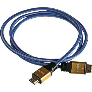 iBox HDMI 2.0 Kabel 1,5 m - Blå/Sort