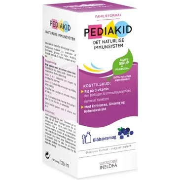 Pediakid Naturlig Immunsystem 250 ml Blåbær