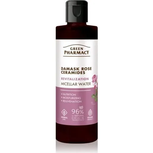 Green Pharmacy Micellar rensevand med damaskrose & ceramider 200 ml