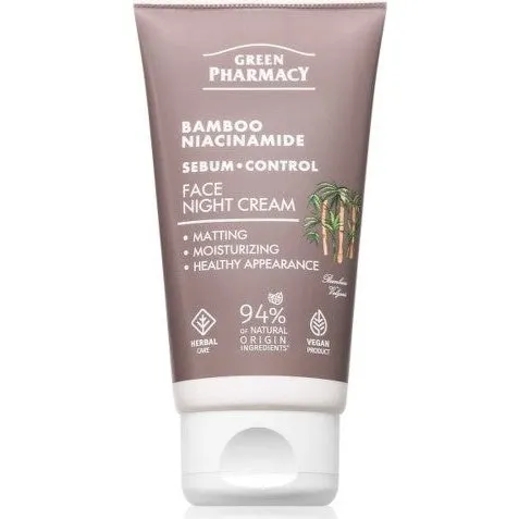 Green Pharmacy Bambus & Niacinamid Natfugtighedscreme 50 ml