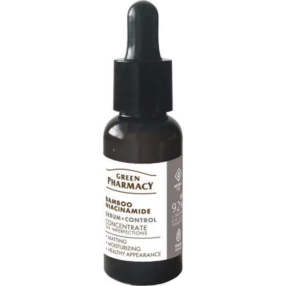 Green Pharmacy Bambus & Niacinamid Intensiv Fugtgivende Serum 30ml
