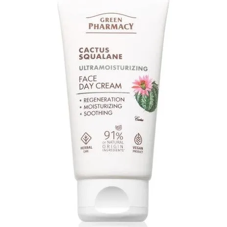 Green Pharmacy Cactus & Squalane Dagfugtighedscreme 50ml