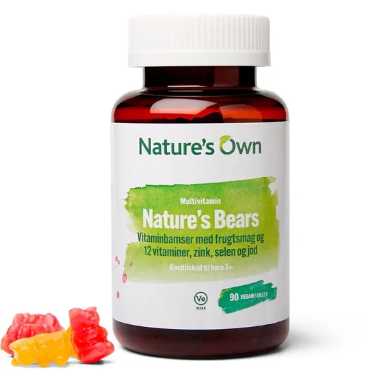 Nature's Own Natures Bears Multivitamin 90 vingummibamser