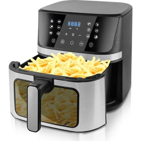 Okienko MalTec Airfryer 1800W - 7L med inspektionsvindue