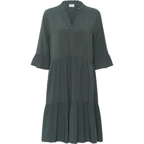 Saint Tropez EDASZ hverdagskjole – urban chic, knælængde