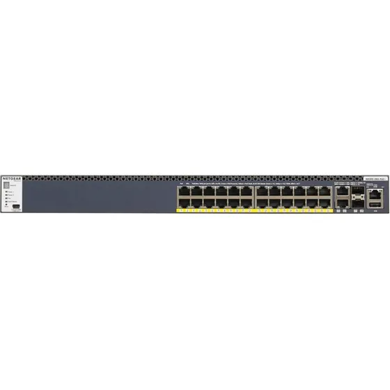 NETGEAR M4300-28G-PoE+ 24x Gigabit PoE+ 2x SFP+ (1U)