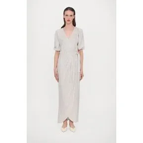 Ida Sjöstedt Exclusive Dylan Dress - sølv (galla)