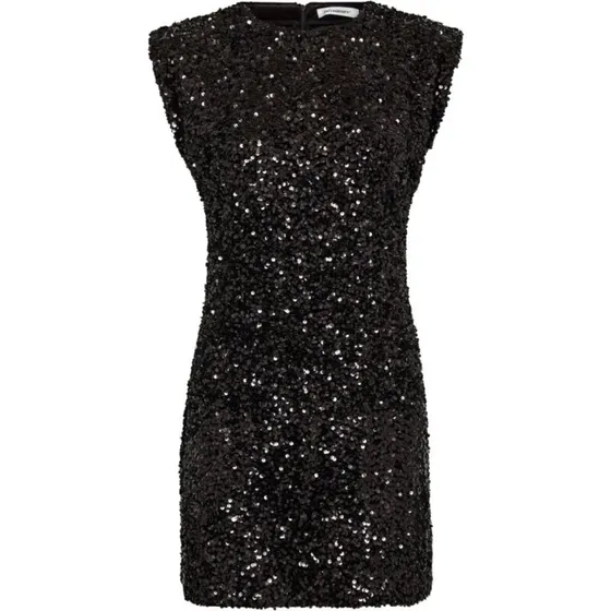 Co'Couture RoslynCC Sequin Dress - Sort pailletkjole