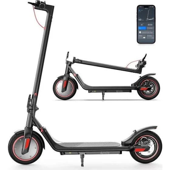 iScooter i9M Foldbar Elscooter - 500W, 35 km/t, 30 km rækkevidde