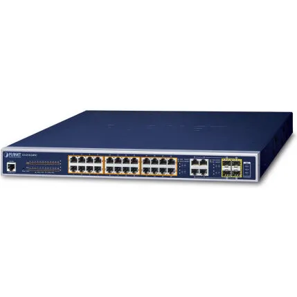 Planet GS-4210-24P4C 24-port Managed PoE+ Switch (220W)