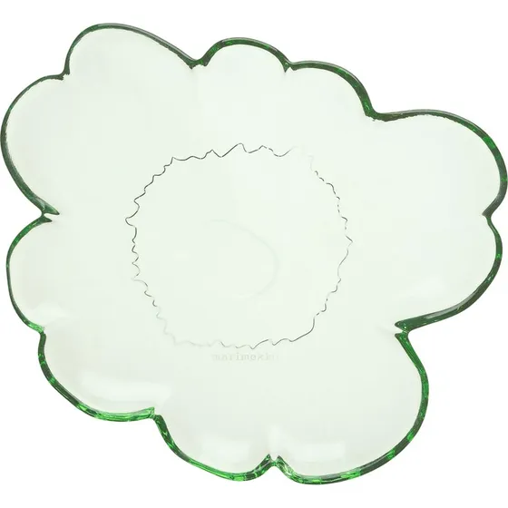 Marimekko Unikko glasasiet, 20 cm, grøn
