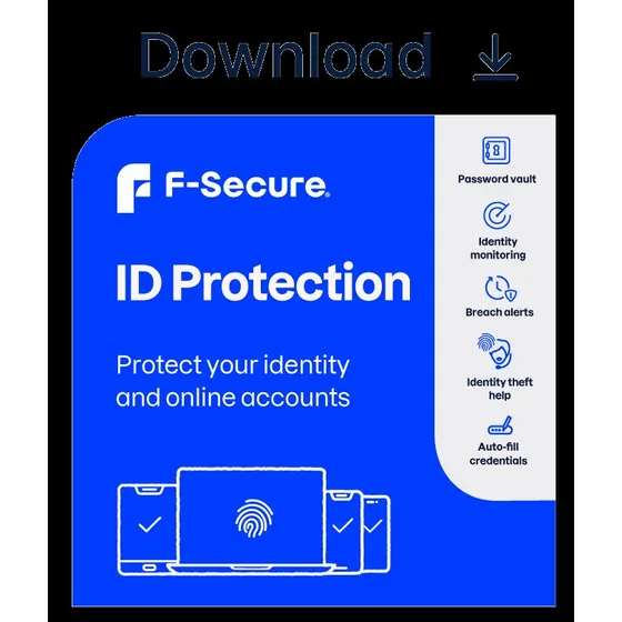 F-Secure ID Protection - 10 enheder - 1 år