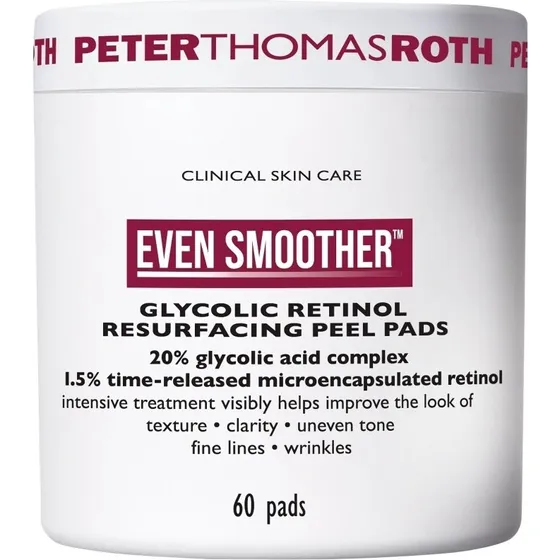 Peter Thomas Roth Even Smoother Glycolic Retinol Peel Pads (60 stk.)