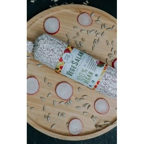 Grøntsagssalami med grøntsagssmag, 400g
