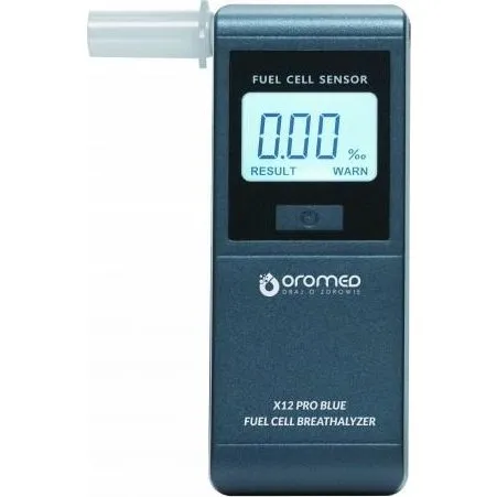 Oromed X12 Pro Blue Alkoholtester - Kontaktfri, Blå