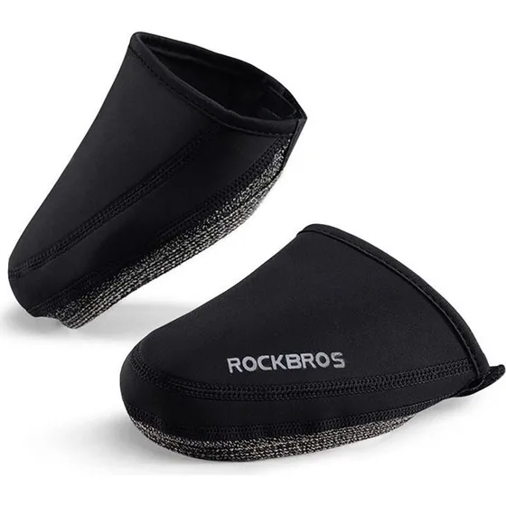 Rockbros LF1030 Vindtætte og isolerende tåkapper, sort, 36-42 cm