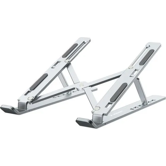 Wozinsky WDCX-X8S Laptop Stander - Justerbar, Foldbar, Sølv