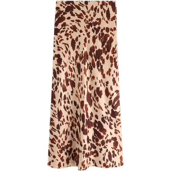 Lindex SKIRT MARY maxi nederdel - brun