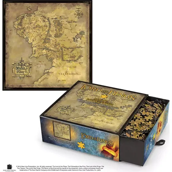 Puzzle - Middle Earth's Map