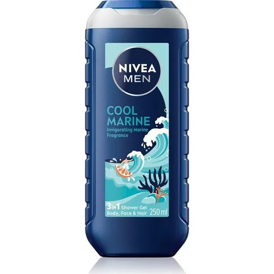 Nivea Ultra Charge Shower Gel - 250ml
