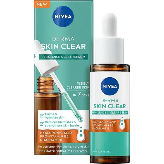 NIVEA Derma Hud Clear regenererende ansigtsserum 30 ml