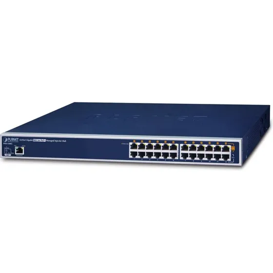 PLANET POE1200G Administreret 24-port Gigabit PoE-switch 1U (blå)
