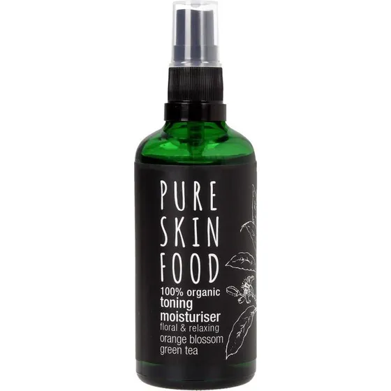 Pure skin food Økologisk fugtgivende toner - appelsinblomst & grøn te