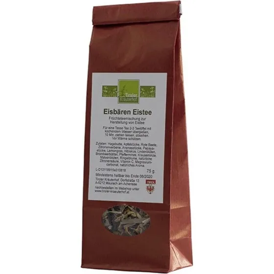 Tiroler Kräuterhof Isbjørn Urtete, 100 g