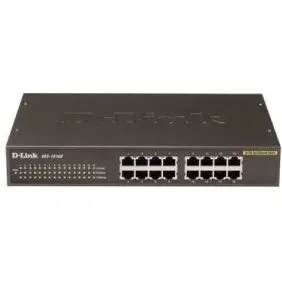 D-Link DES-1016D 16x 10/100 Mbps netværksswitch