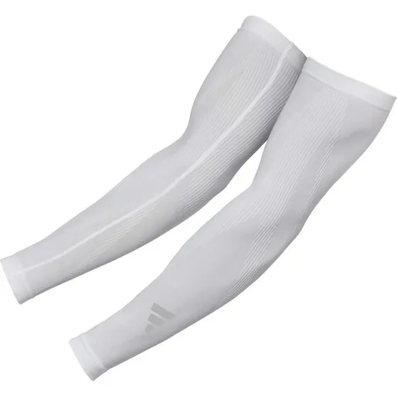 Adidas Compression Arm Sleeves (2-pak, Hvid, L-XL)