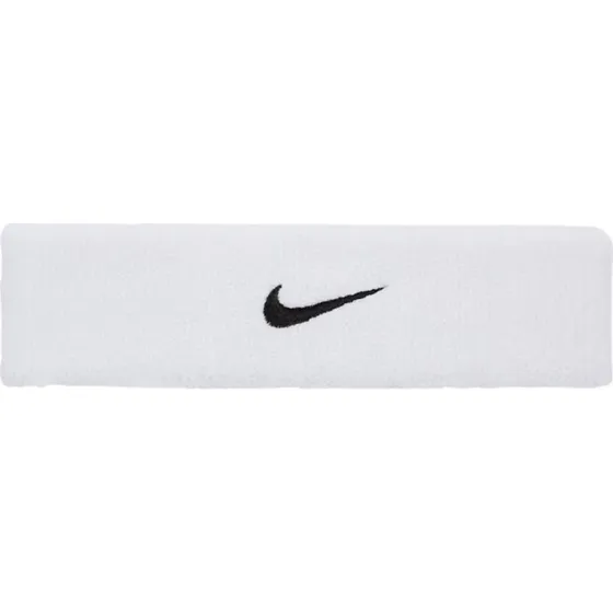 Nike Swoosh Classic Headband - Hvid/Sort