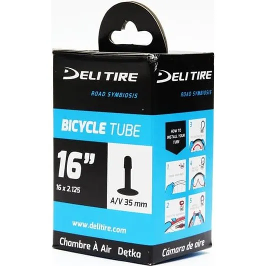 DELI Inderrør 16x2.125 AV 35mm Butyl
