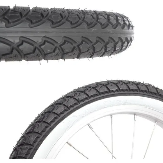 SA-210B Børnecykeldæk 16X2.125 Sort