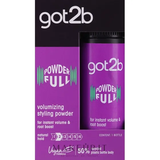 got2b PowderFul Volumengivende Hårpudder 10 g