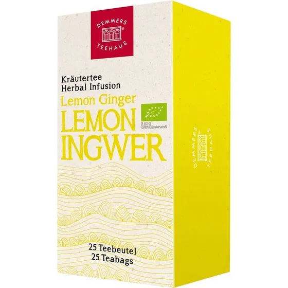 Demmers Teehaus Quick-T Økologisk Ingefær & Citron Te