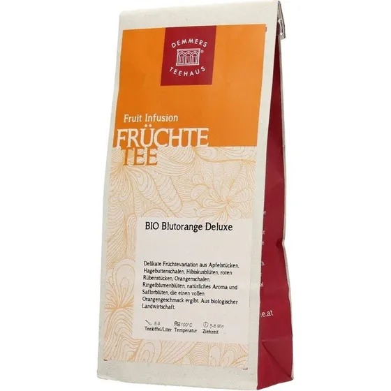 Demmers Teehaus Blood Orange Deluxe Urtete, 100 g