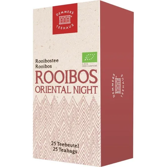Demmers Teehaus Quick-T BIO Rooibos Oriental Nat 25 stk