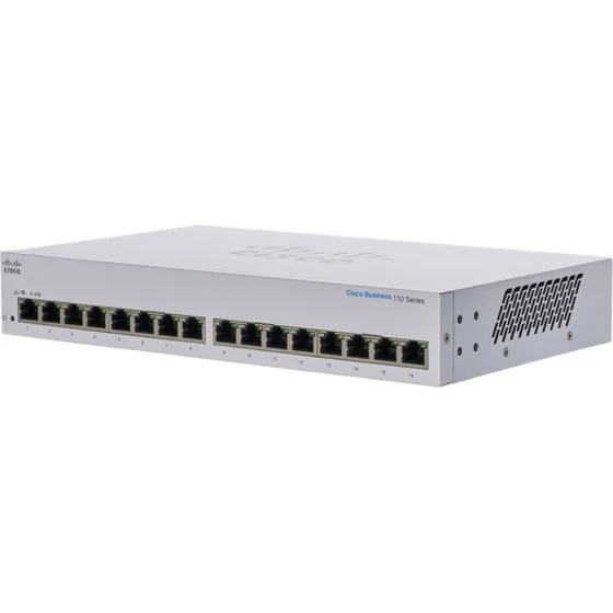 Cisco CBS110-16T-EU 16‑port Gigabit uadministreret switch