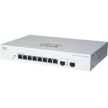 Cisco CBS220-8T-E-2G Administreret L2 8‑port Gigabit Switch 1U Hvid