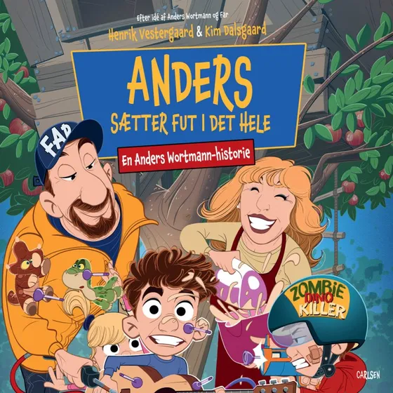 Anders sætter fut i det hele - Lydbog