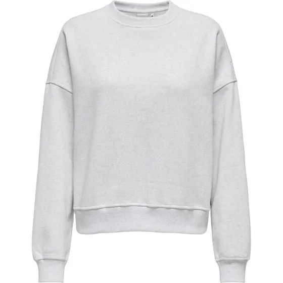 ONLY ONLDAZE L/S Crew Neck Sweatshirt Light Grey Melange